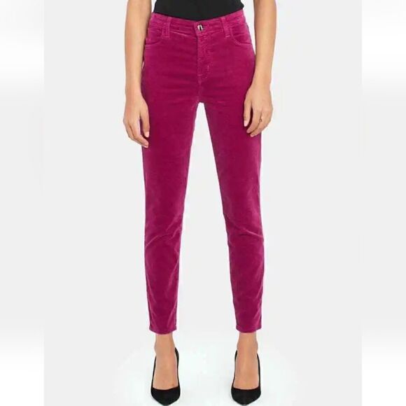 J BRAND Alana High Rise Skinny Crops - Picture 1 of 12